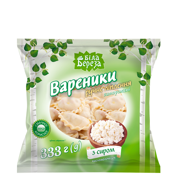 Вареники з солодким сиром кисломолочним, ручне ліплення Купити Вареники з солодким сиром кисломолочним, ручне ліплення