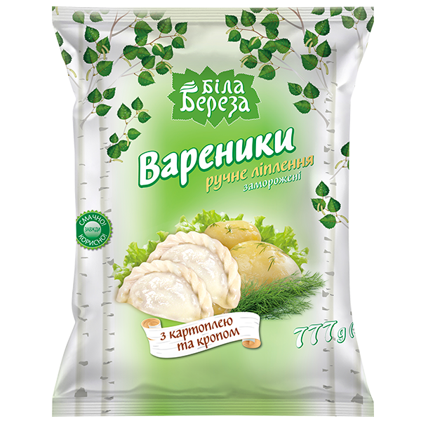 Вареники з картоплею та кропом, ручне ліплення Вареники з картоплею та кропом, ручне ліплення ❄ Біла Береза