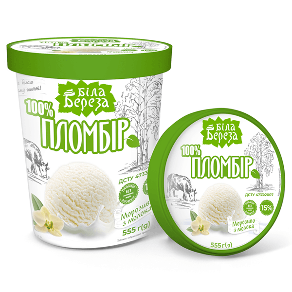 100% premium ice cream