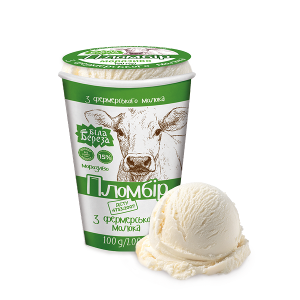 Premium ice cream from farm milk